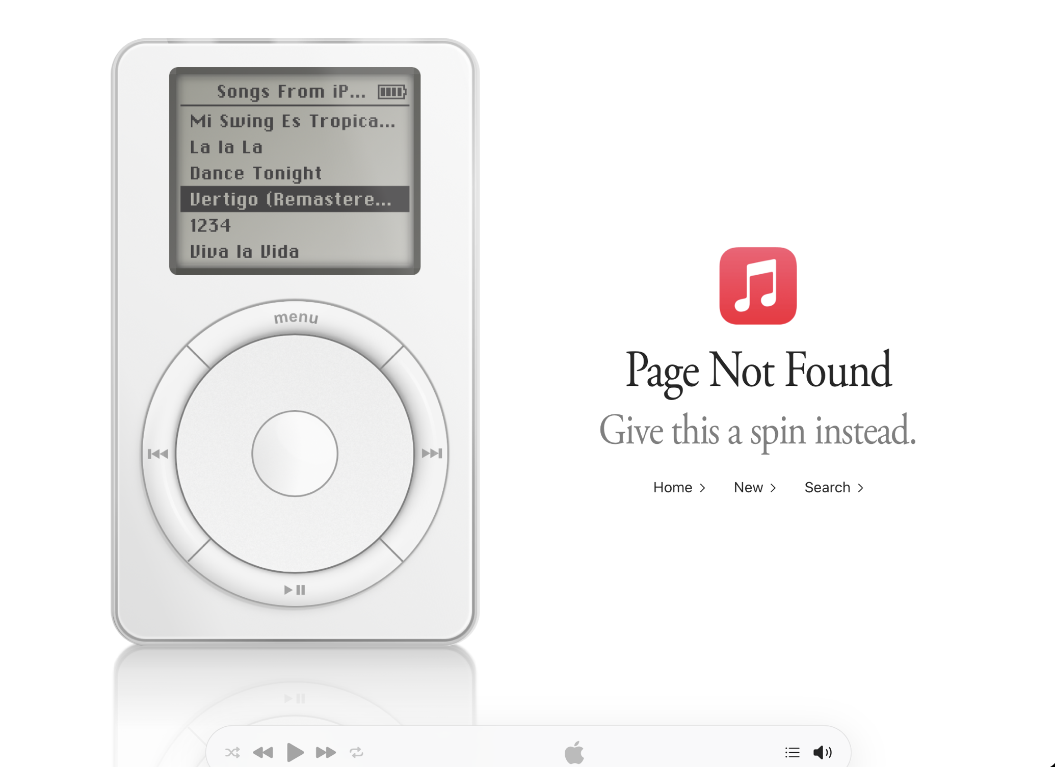 Apple Music honors the iPod with… an iPod